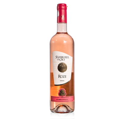 Bauturi - Vin Rose Samburel De Olt, Demisec, 0.75 l, Domeniile Samburesti