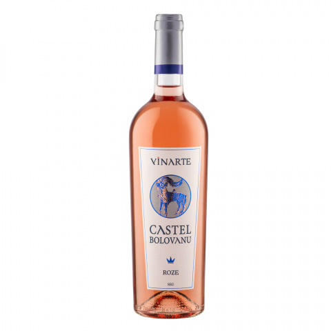 Bauturi - Vin Rose varietal Vinarte Castel Bolovanu, Cabernet Sauvignon, Sec, 0.75l