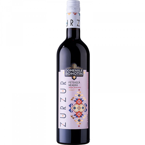 Bauturi - Vin Rosu, Demisec, Feteasca Neagra, Domeniile Bohotin, 0.75 L