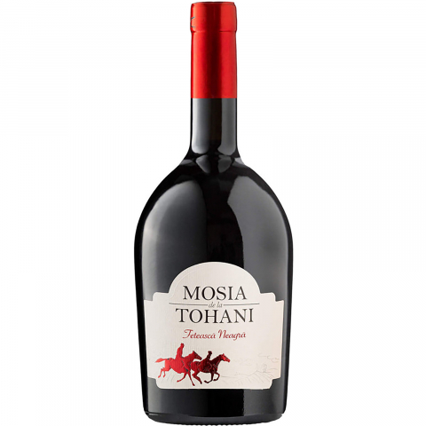 Bauturi - Vin Rosu, Demisec, Feteasca Neagra, Mosia Tohani, 0.75 l