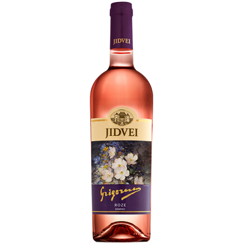 Bauturi - Vin Roze Jidvei Tablou Grigorescu , demisec ,75 cl