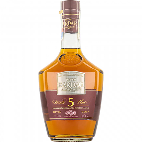 Bauturi - Vinars Divin Bardar VSOP 5 Ani, 40%, 0.5l