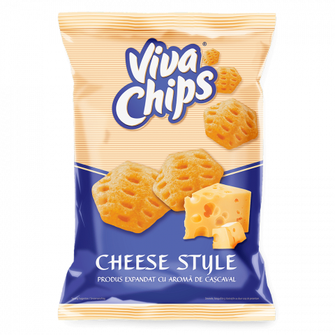 Bacanie - VIVA Chips cu aroma de cascaval,100g , 6 BUC/BAX