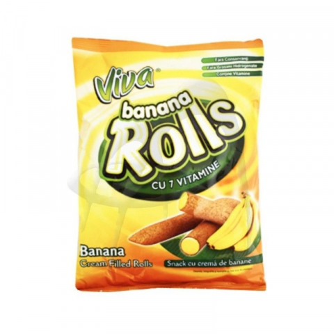 Bacanie - Viva rolls Banane, 6 x 100 g