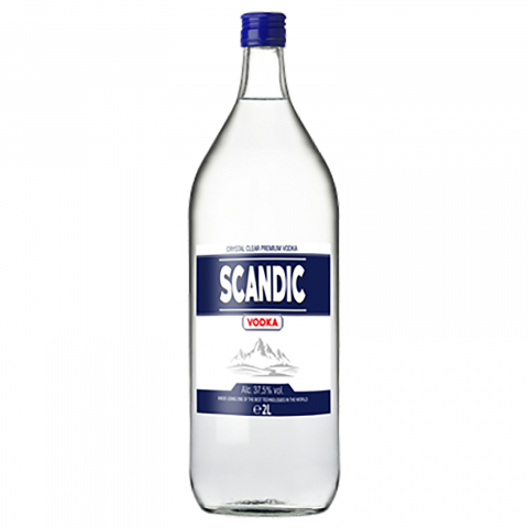 Bauturi - Vodka 37,5%, 2 L, SCANDIC Professional