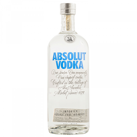 Bauturi - Vodka Absolut Blue, 40%, 1L
