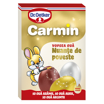 Bacanie - Vopsea 30 Oua Nuante De Poveste, Dr.Oetker Carmin