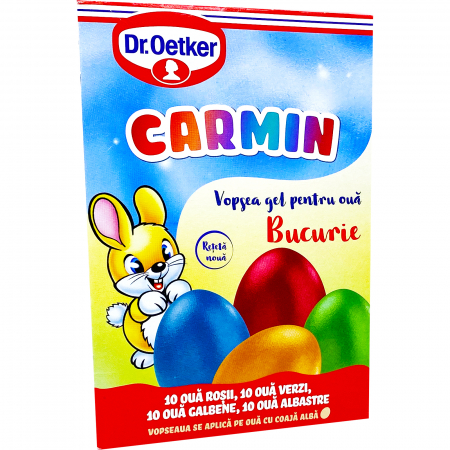 Vopsea gel pentru 40 de oua, Dr Oetker Bucurie, 4 culori [2]