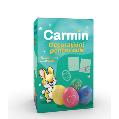 Bacanie - Autocolante Strasuri pentru Oua, Carmin, Dr. Oetker