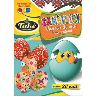 Bacanie - Vopsea Oul Zambilici,20 oua, Take