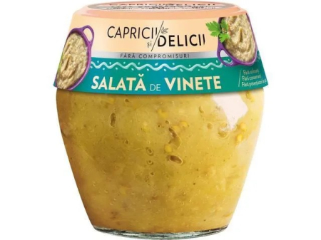 Noutati! - Salata de vinete Capricii & Delicii, 525 g-Vivomarket.ro