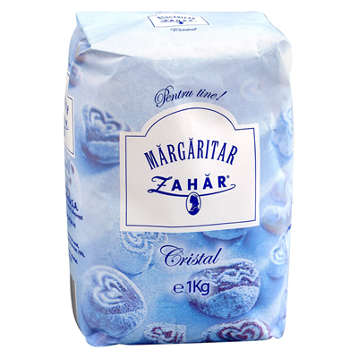 Alimente de baza - Zahar Cristal, 10 x 1 Kg, Margaritar