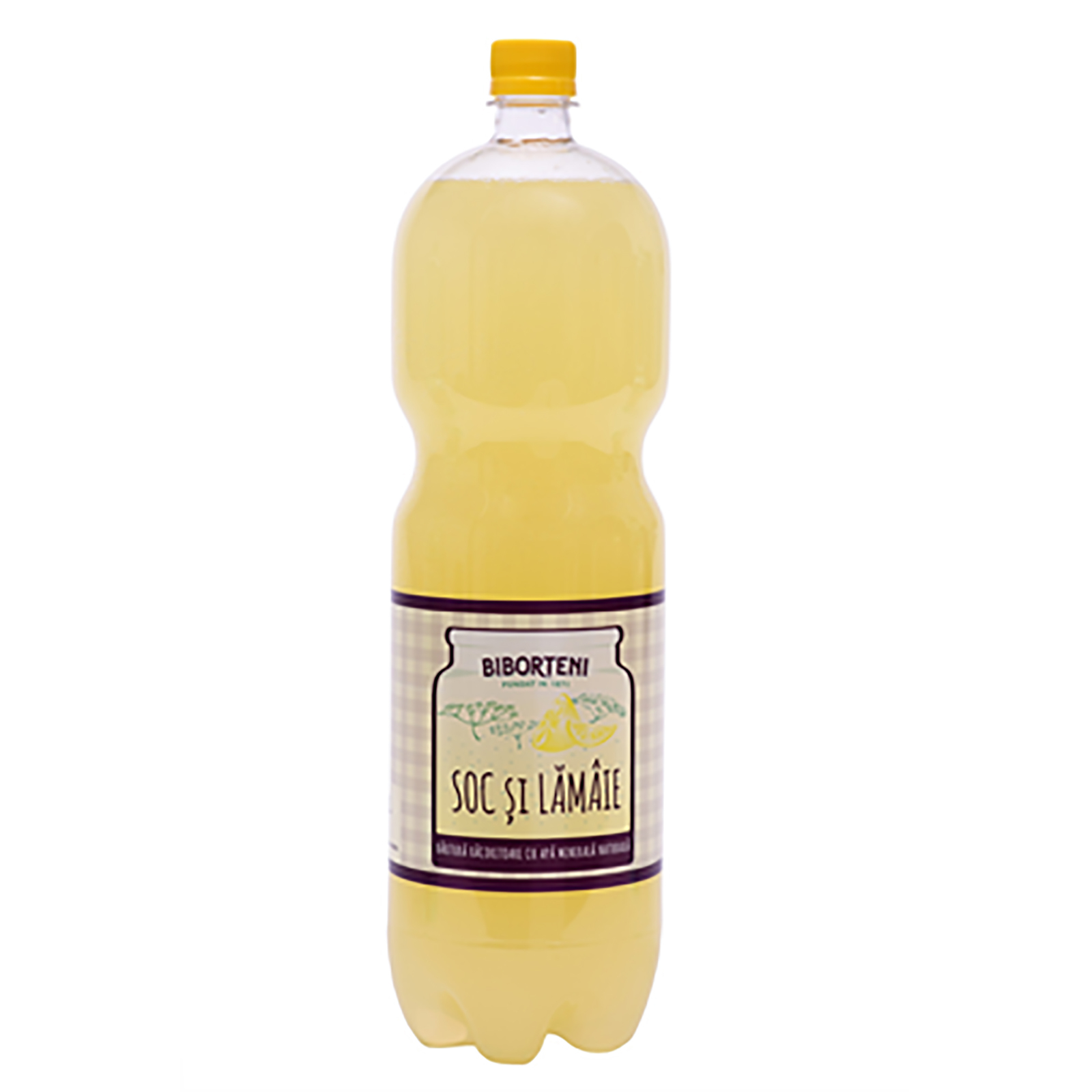 Biborteni Bautura Racoritoare Soc  Lamaie 6 x 2 L, Biborteni
