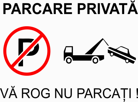 AUTOCOLANTE - AUTOCOLANT PARCARE PRIVATA