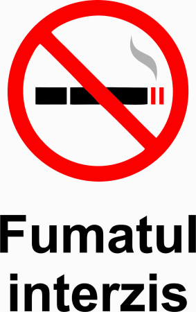 AUTOCOLANTE - AUTOCOLANT FUMATUL INTERZIS