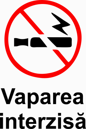 AUTOCOLANTE - AUTOCOLANT VAPATUL INTERZIS