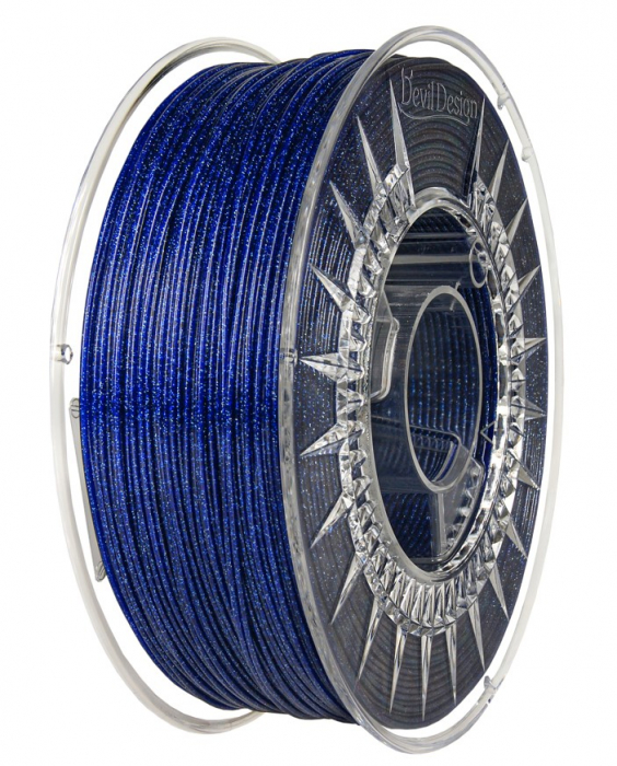 Filament PLA Albastru Stralucitor (Galaxy Super Blue) 1.75mm, 1kg [1]