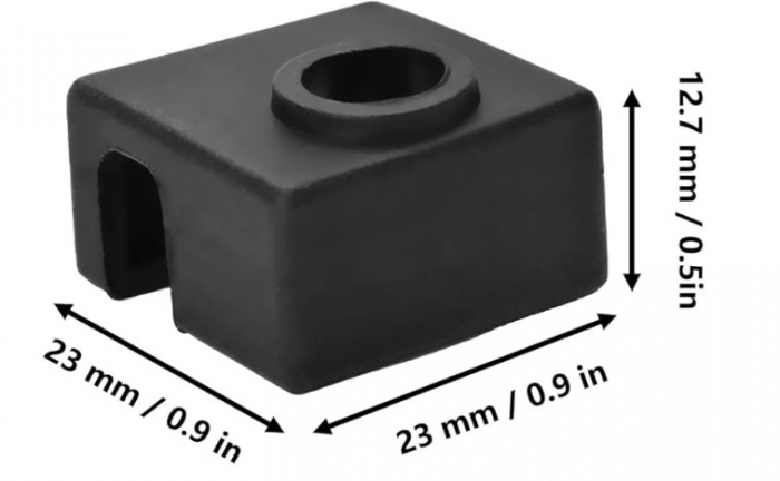 Manson silicon pentru bloc incalzire 20x20x10mm [3]