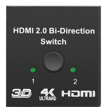 Cabluri si conectori - Comutator bidirectional HDMI (HDTV) 2.0
