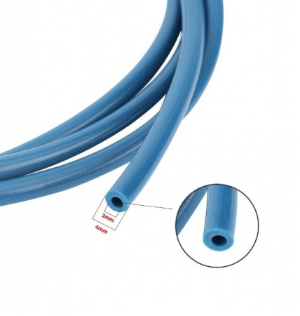Tub teflon (PTFE) 2x4mm Albastru [1]