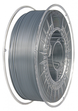 Devil Design - Filament PETG Gri Argintiu (Silver) 1.75mm, 1kg