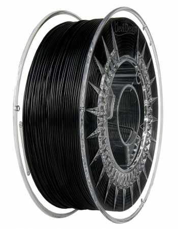 Devil Design - Filament TPU Negru (Black) 1.75mm, 1kg