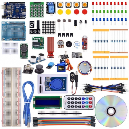 Drivere si motoare - Kit compatibil Arduino UNO R3 RFID pentru incepatori