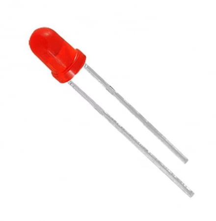 Module electronice, mecanice, IoT si mecatronice - Led rosu convex 3mm