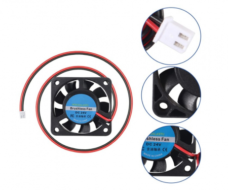 Mini Ventilator de racire 40x40x10mm 24V DC [3]