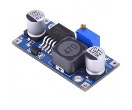 Surse de Alimentare - Convertor DC-DC step-down LM2596 ajustabil de la 3-40V la 1.5-33V