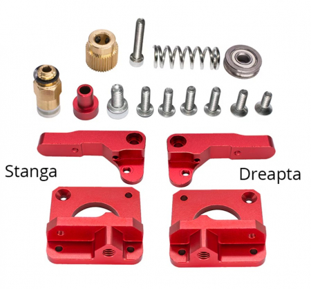 Kit impingator filament 1.75mm, Extruder Bowden MK8, stanga [2]