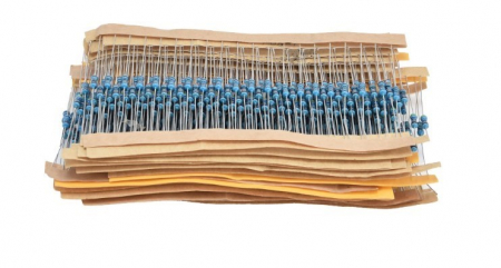Set 50buc. Rezistori Metal Film (10 valori cuprinse intre 10Ω - 750KΩ) [1]