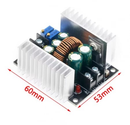 Sursa coboratoare de tensiune, 300W 20A, reglabila de la 6-40 la 1.2-36 V DC [3]