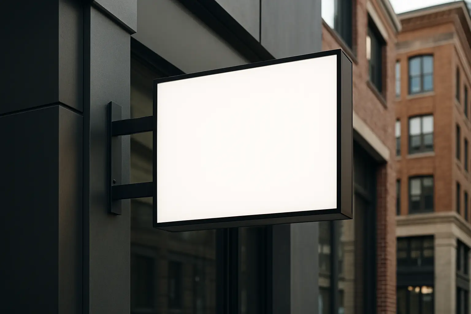 Casetă luminoasă pentru firmă la exterior: cum alegi