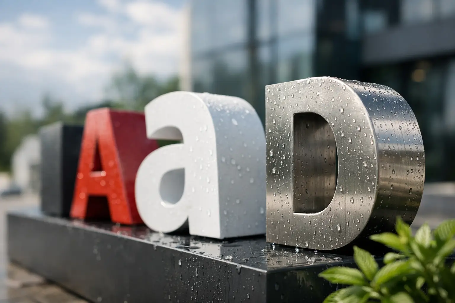 Cât rezistă literele volumetrice afară?