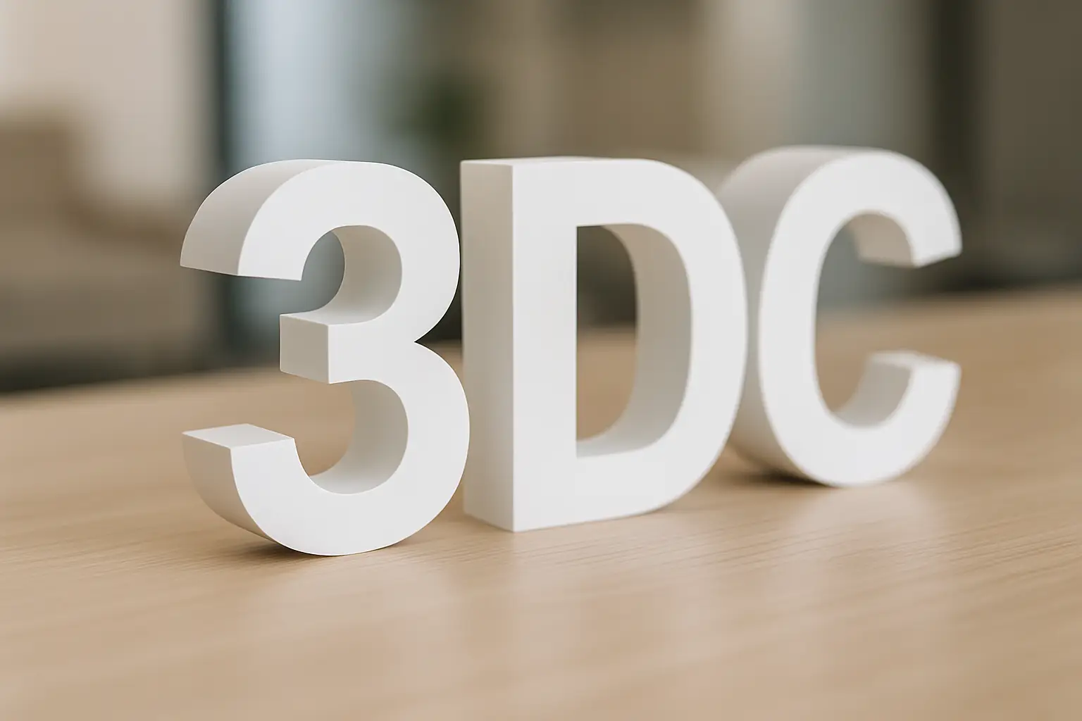 Litere PVC 3D neiluminate: când merită