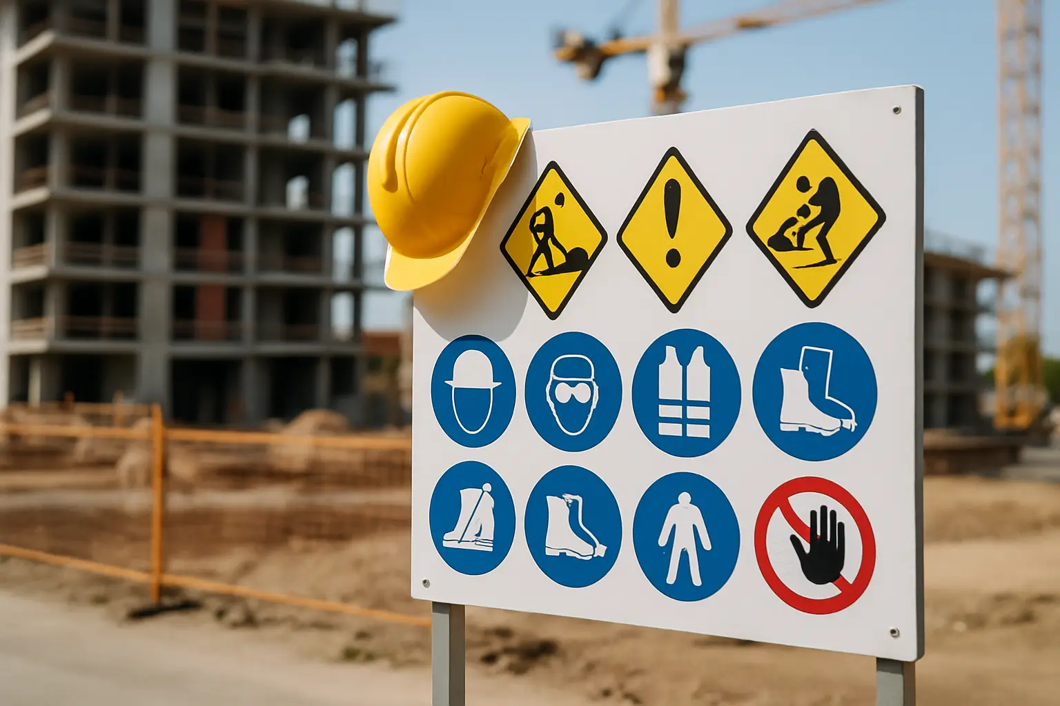 Panou de șantier complet: ce trebuie să conțină