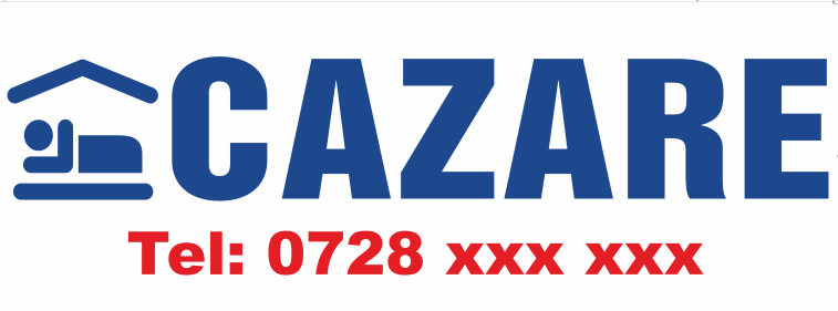 Banner print digital Cazare [1]