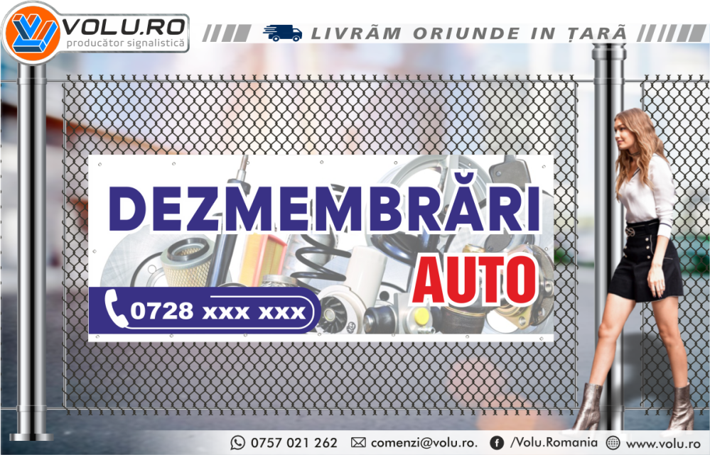 Banner print digital Dezmembrari Auto [2]
