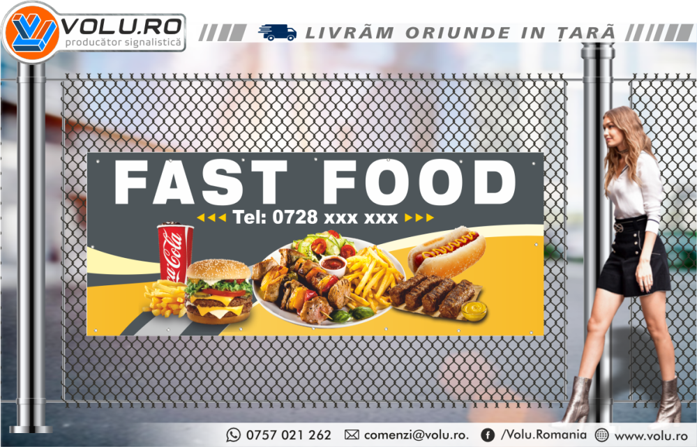 Banner print digital Fast Food [2]