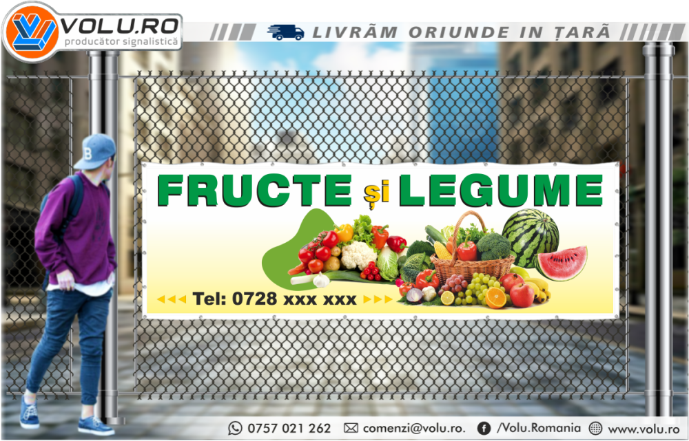 Banner print digital Fructe si Legume [2]