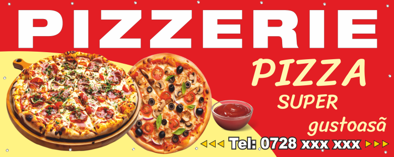 Banner print digital Pizzerie [1]