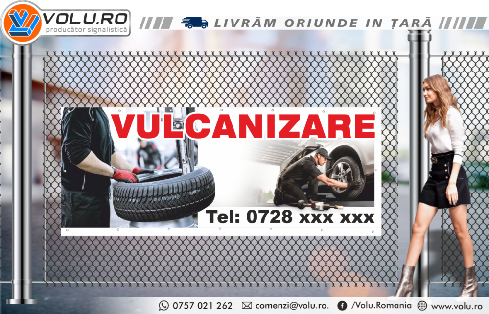 Banner print digital Vulcanizare [2]