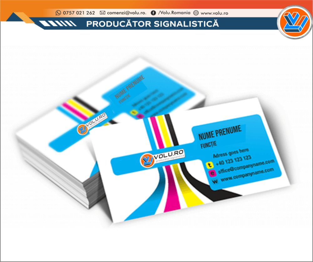 Cărţi de vizită 100buc - 1 față [1]