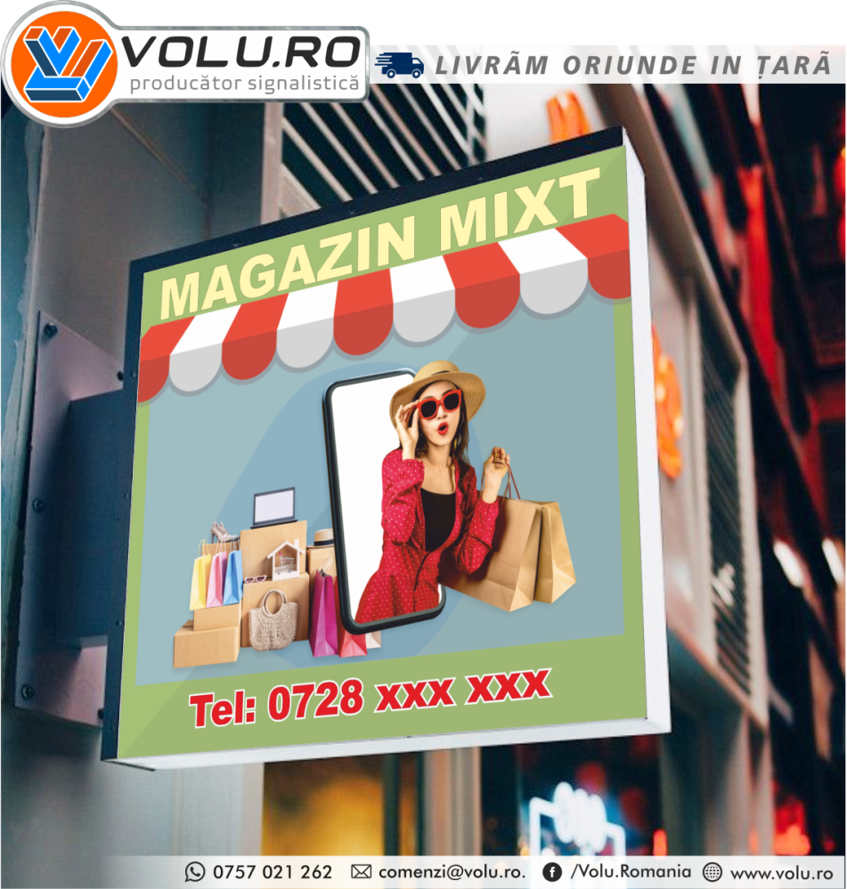 Caseta luminoasa Magazin Mixt [1]