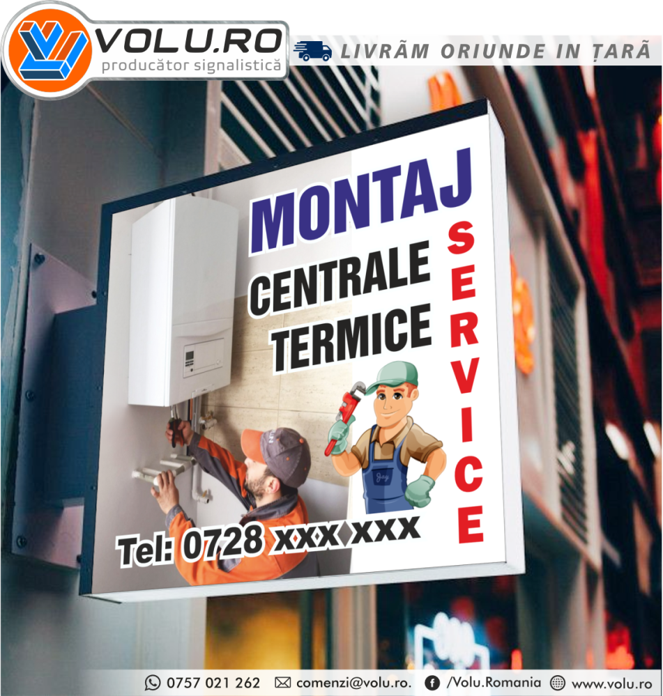 Caseta luminoasa Montaj Centrale Termice [1]