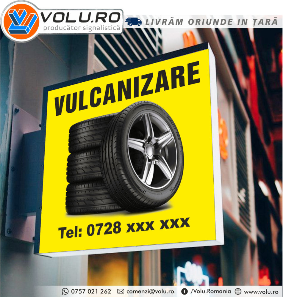 Caseta luminoasa Vulcanizare [1]