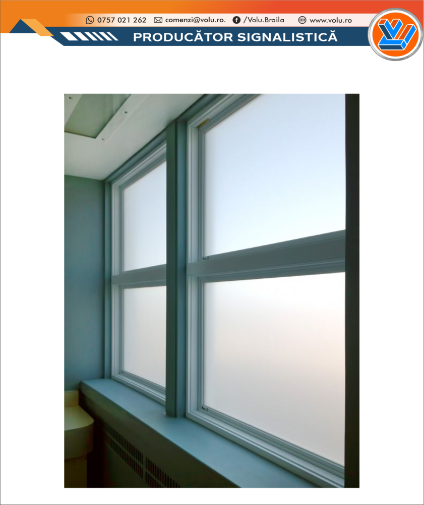 Folie geam decorativă model Unic [4]