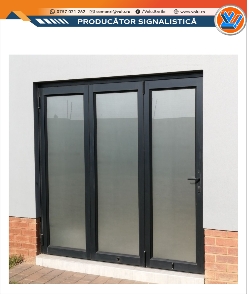 Folie geam decorativă model Unic [2]