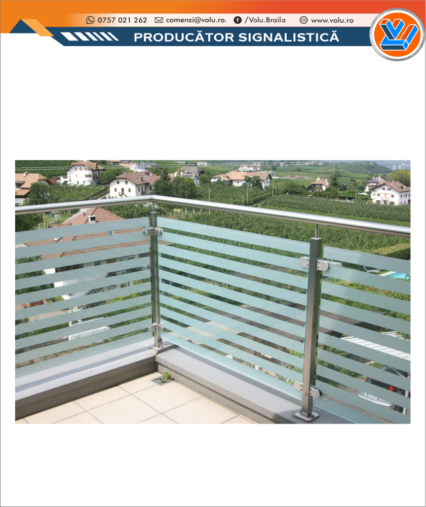 Folie geam decorativă model Dungi [3]